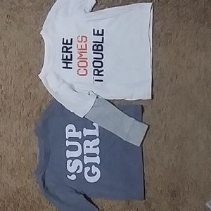 Baby boy The Children's Place L/S tee set